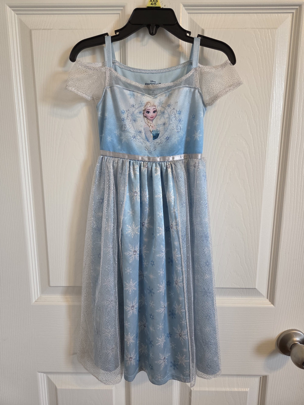 Disney Elsa Sparkle Light Blue Princess Costume Dress